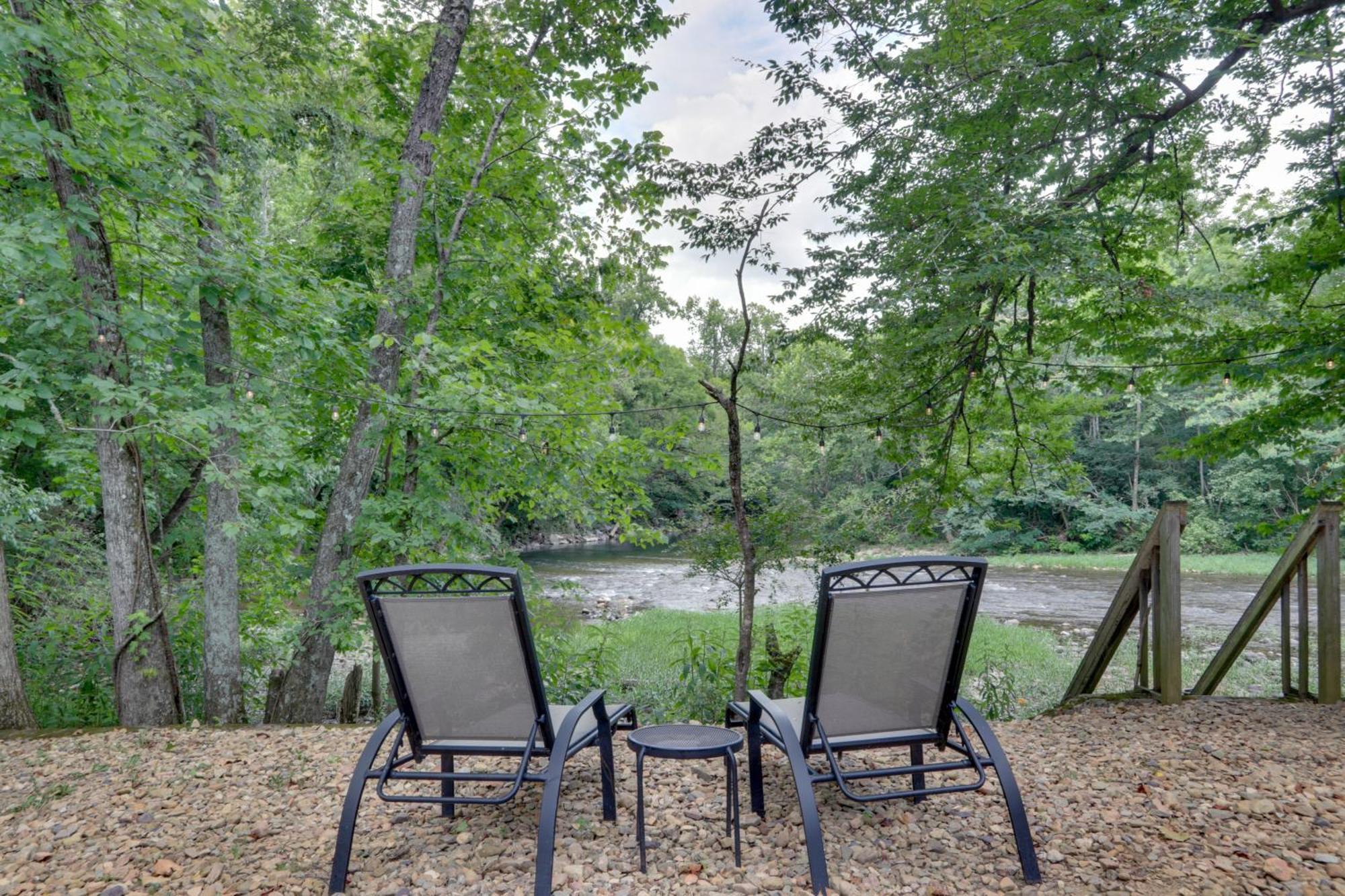 Riverfront Couples Retreat In Smoky Mountains! Townsend Exterior foto