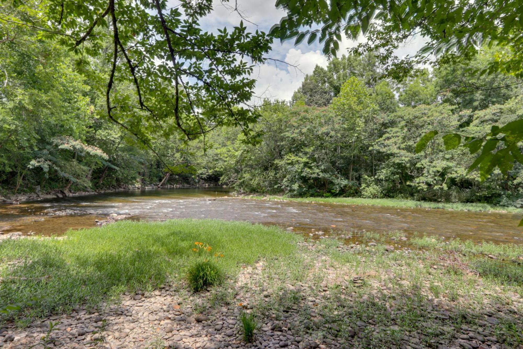 Riverfront Couples Retreat In Smoky Mountains! Townsend Exterior foto